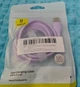 USB кабель 1.2м для Iphone USB-A - Lightning 2.4A Baseus TZCATLZJ-17 фиолетовый - изображение 3