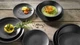 Набор столовой посуды CreaTable Vesuvio Black из 12 предметов на 4 персоны керамогранит высокого качества черно-серый - изображение 6