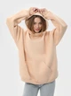 Худи теплое оверсайз женское Ray Oversize U0404W S-M Бежевое (Ray2000000040417) - изображение 5