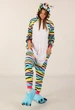 Жіноча кігурумі піжама доросла та підліткова Kigurumi Райдужна Кішка Різнокольорова XL 175-185 см. (1036) - зображення 1