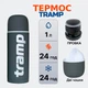 Термос Tramp Soft Touch 1 л сірий TRC-109-grey - изображение 1