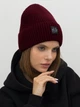 Шапка женская Malisa Париж 15-1740-PS-23 One Size Бордовая - изображение 2