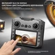 Мини-дрон AE S156 2K камера, FPV трансляция, пульт с дисплеем 12,5 см, до 200 м. 2 аккумулятора - изображение 4