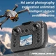Квадрокоптер AE4 PRO дрон с экраном на пульте HD камерой 480P и сумкой бесщеточными моторами и временем полёта до 15 минут для начинающих и взрослых - изображение 14