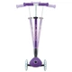Детский трехколесный самокат Globber Elite Lights Фиолетовый до 50 кг 3-9 лет (439-603-3) - изображение 3