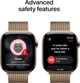 Smartwatch Apple Watch Series 11&nbsp;GPS + Cellular 46mm&nbsp;Gold Titanium Case with Gold Milanese Loop M/L (MFD84) - obraz 6