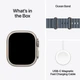 Смарт-годинник Apple Watch Ultra 3 GPS + Cellular 49mm Natural Titanium Case with Anchor Blue Ocean Band (MEWH4) - зображення 7