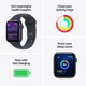 Smartwatch Apple Watch SE 3 (2025)&nbsp;GPS&nbsp;44mm&nbsp;Midnight Aluminium Case with Midnight Sport Band M/L (MEHQ4) - obraz 3