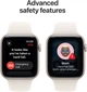 Смарт-годинник Apple Watch SE 3 (2025)&nbsp;GPS + Cellular 44mm&nbsp;Starlight Aluminium Case with Starlight Sport Band S/M (MEPE4) - зображення 7