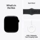 Smartwatch Apple Watch Series 11 GPS + Cellular 42mm Jet Black Aluminium Case with Black Sport Band - M/L (MF854) - obraz 8