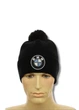 Зимова шапка з помпоном БМВ (BMW) (one-size) Чорний - зображення 1