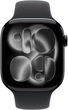 Smartwatch Apple Watch Series 11 GPS + Cellular 46mm Jet Black Aluminium Case with Black Sport Band - S/M (MFC24) - obraz 2