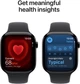 Smartwatch Apple Watch Series 11 GPS + Cellular 46mm Jet Black Aluminium Case with Black Sport Band - S/M (MFC24) - obraz 5