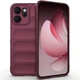 Силиконовый (TPU) чехол Deexe Terra Case для OPPO Reno 14 F/FS - Wine Red - изображение 1