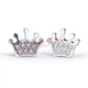 Серьги Корона Серебристые Классические Biojoux Bjt 705 (335482) - изображение 2