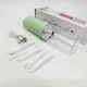 Іригатор для чищення зубів та порожнини рота Oral Irrigator з акумулятором та змінними насадками Зелений - изображение 2