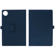 Чохол - книжка Textile Leather Case with Stand для Blackview Oscal Pad 16, Blue - зображення 1