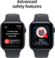 Смарт-годинник Apple Watch SE 3 (2025) GPS 40mm Midnight Aluminium Case with Midnight Sport Band - M/L (APL_MEHC4) - зображення 7