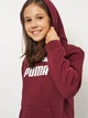 Детское теплое худи на флисе для девочки Puma ESS No.1 Logo 68489696 134-140 см Ruby Shimmer (4069157720137) - изображение 4