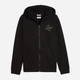 Подростковая теплая толстовка на флисе с капюшоном для девочки Puma ESS Script 68925301 146-152 см Puma Black (4069157469975) - изображение 6