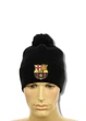 Зимняя шапка с помпоном Барселона (Barcelona) (one-size) Черный - изображение 1