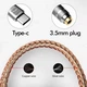 Адаптер переходник USB Type C - 3,5 мм наушники CX-Pro DA06 CX31993 DAC ЦАП внешняя звуковая карта для телефона, ноутбука - изображение 2