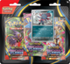 Набір Pokémon TCG: Mega Evolution - Phantasmal Flames - 3-Pack Blister - Weavile/Sneasel 12 шт (196214125452) - зображення 3