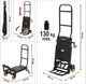 Wózek składany 2 w 1 Vorel 78663 do 130 kg (5906083076718) - obraz 4