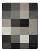 Хлопковый плед JOOP Mosaic, Schwarz-Natur Чорный + Серый, Полуторный, 150x200 см - изображение 1