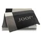 Хлопковый плед JOOP Mosaic, Schwarz-Natur Чорный + Серый, Полуторный, 150x200 см - изображение 2
