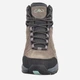 Женские демисезонные ботинки высокие для треккинга с мембраной CMP Melnick Mid Trekking Shoes Wp 3Q18586-01PR 39 (6.5US) 25.3 см Deserto-Jade (8050243075152) - изображение 4