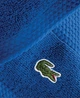 Набор 6 хлопковых полотенец Lacoste для ванной 240х76 см х 2 шт + 132х76 см х 2 шт + 33х33 см 2 шт Heritage Anti-Microbial Supima Cotton Синий (1159842431) - изображение 5