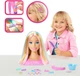 Лялька-манекен для зачісок Barbie Кольорове перевтілення з аксесуарами (JFG81) - зображення 2