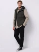 Теплый жилет мужской Colin's CL1076195KHA S Khaki (8684112827933) - изображение 3