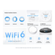 Домашня Mesh Wi-Fi система TP-Link Deco X50-PoE(3-pack), 2402 MB/s, 2.4/5 GHz, Gigabit Ethernet, 2.5G Ethernet, White - зображення 4