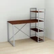 Письменный стол Ferrum-decor Серии Конект c этажеркой 75x120x60 серый ДСП Венге 16мм (FRD-105743) - изображение 1