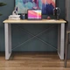 Письмовий стіл Ferrum-decor Драйв 750x1200x700 Сірий метал ДСП Дуб Артизан 16 мм (FRD-103183) - зображення 7