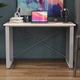Письмовий стіл Ferrum-decor Драйв 750x1200x700 Сірий метал ДСП Дуб Сан-Марино 16 мм (FRD-103179) - зображення 4