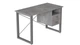 Письменный стол с ящиками Ferrum-decor Оскар 750x1200x600 металл Серый ДСП Бетон 16 мм (FRD-103233) - изображение 2