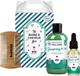 Zestaw kosmetyków do włosów Monsieur Barbier Szampon 250 ml + Suchy olejek do brody i włosów 30 ml + Dwustronny grzebień do włosów i brody (3760262401058) - obraz 1