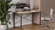Письменный стол Ferrum-decor Серии Конект 75x120x600 черный ДСП Дуб Артизан 16мм (FRD-104203) - изображение 3