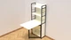 Стіл книжка з етажеркою Практик 2 Ferrum-decor 1555x640x990 Чорний метал ДСП Біле 16 мм (FRD-104625) - зображення 3