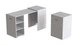 Стол-тумба трансформер Смарт 1/1 Ferrum-decor 750x1450x500 ДСП Белое 16 мм (FRD-105067) - изображение 8