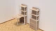 Стол книжка с этажеркой Практик 2 Ferrum-decor 1555x640x990 Белый металл ДСП Дуб Сонома 16мм (FRD-104635) - изображение 5