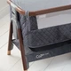 Кроватка приставная Tutti Bambini CoZee Luxe, серое - изображение 5