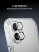 Защитное стекло для камеры смартфона Apple iPhone 17 ArmorStandart Supreme BI Clear (ARM86447) - изображение 6