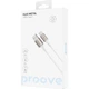 Кабель Proove Flex Metal USB-A to USB-C 2.4A 1m White (CCFM20001202) [130339] - изображение 3