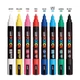 Набір маркерів uni POSCA, 0,9-1,3 мм (PC-3M 8C) - зображення 3