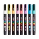 Набор маркеров uni POSCA 0,9-1,3мм 8 шт (PC-3M SOFT COLOR 8C) - изображение 2