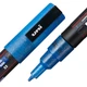 Набір маркерів Uni Posca PC-3ML Glitter Color 0.9-1.3мм 8шт (PC-3ML GLITTER COLOR 8C) - зображення 4